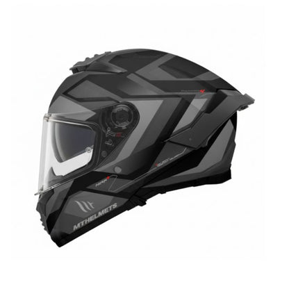 CASCO MT THUNDER4 SV LABYRINTH MATE NEGRO GRIS A1