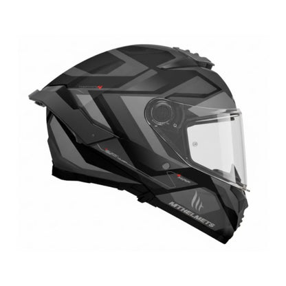 CASCO MT THUNDER4 SV LABYRINTH MATE NEGRO GRIS A1