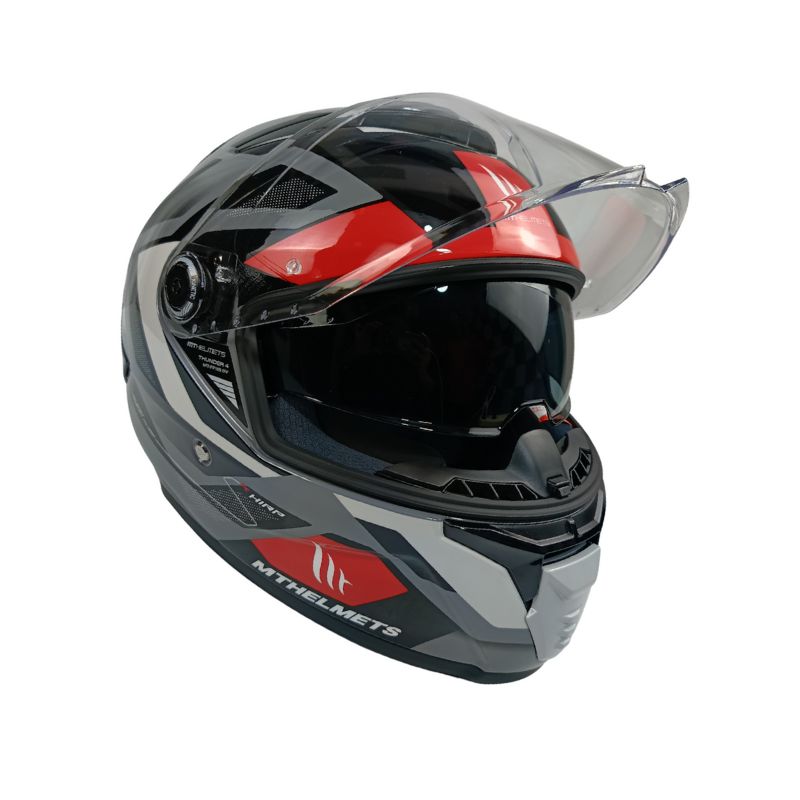 CASCO MT THUNDER4 SV LABYRINTH ROJO A5