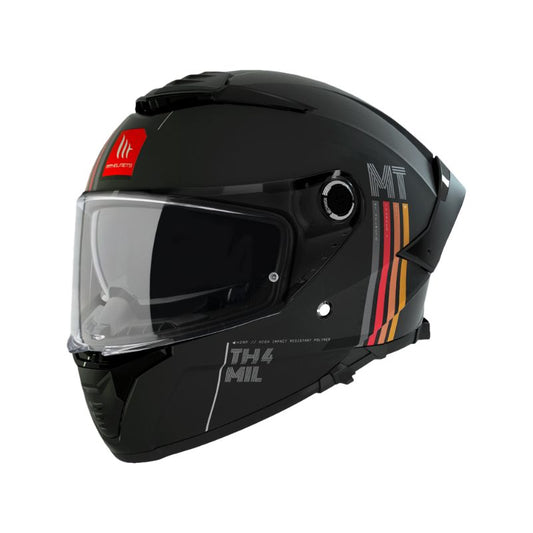 CASCO MT THUNDER 4 SV MIL MATE NEGRO