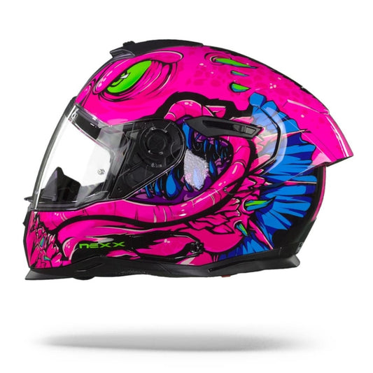 CASCO NEXX SX.100 ABISAL FUCSIA NEON