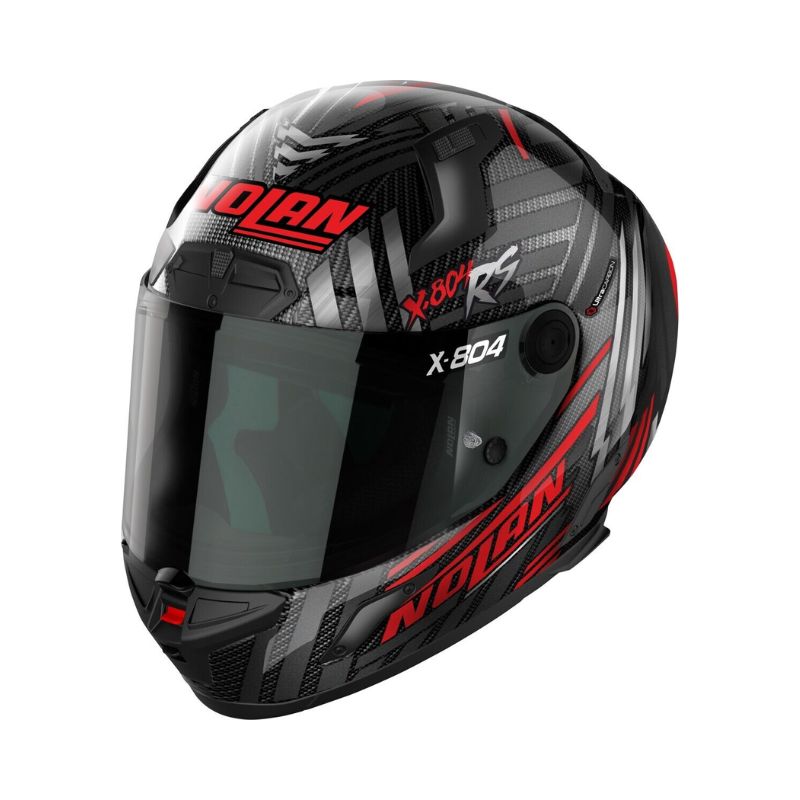 CASCO NOLAN X-804 RS ULTRA CARBON SPECTRE 18 ROJO