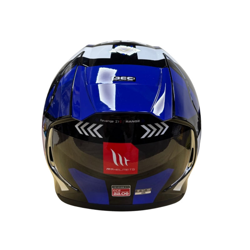 CASCO REVENGE 2S RANGE AZUL B7