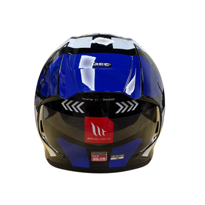 CASCO REVENGE 2S RANGE AZUL B7
