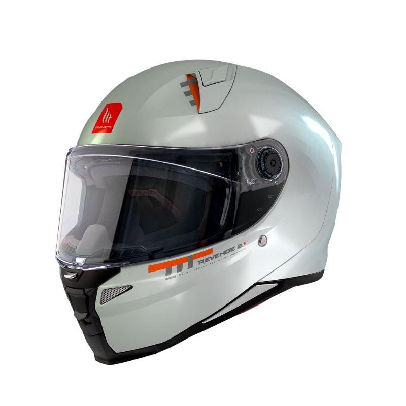 CASCO MT REVENGE 2S SOLID BLANCO