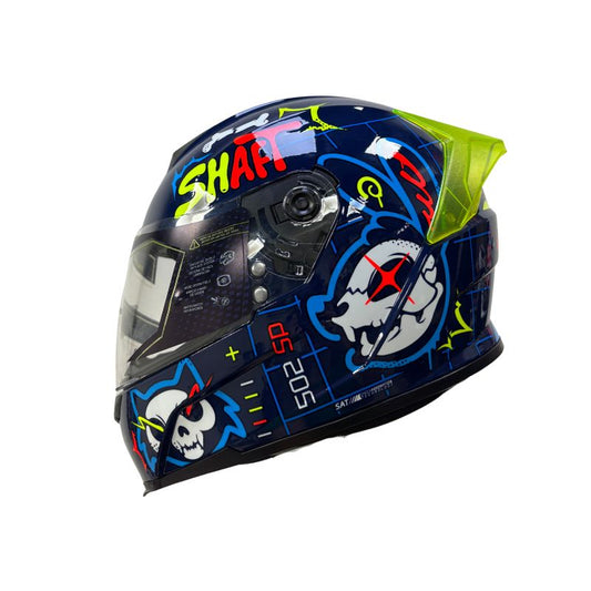 CASCO SHAFT SH-502SP X RAY AZUL OSCURO AZUL