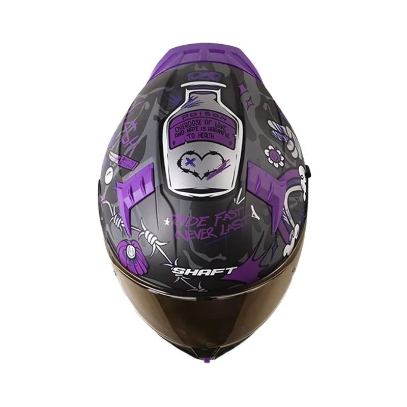 CASCO SHAFT SH-504DV LOVE AND HATE MATE NEGRO MORADO IRIDIUM