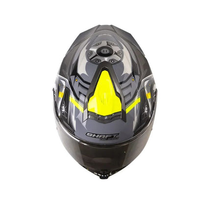 CASCO SHAFT SH-609 PRO VENOM MADNESS GRIS NEGRO IRIDIUM