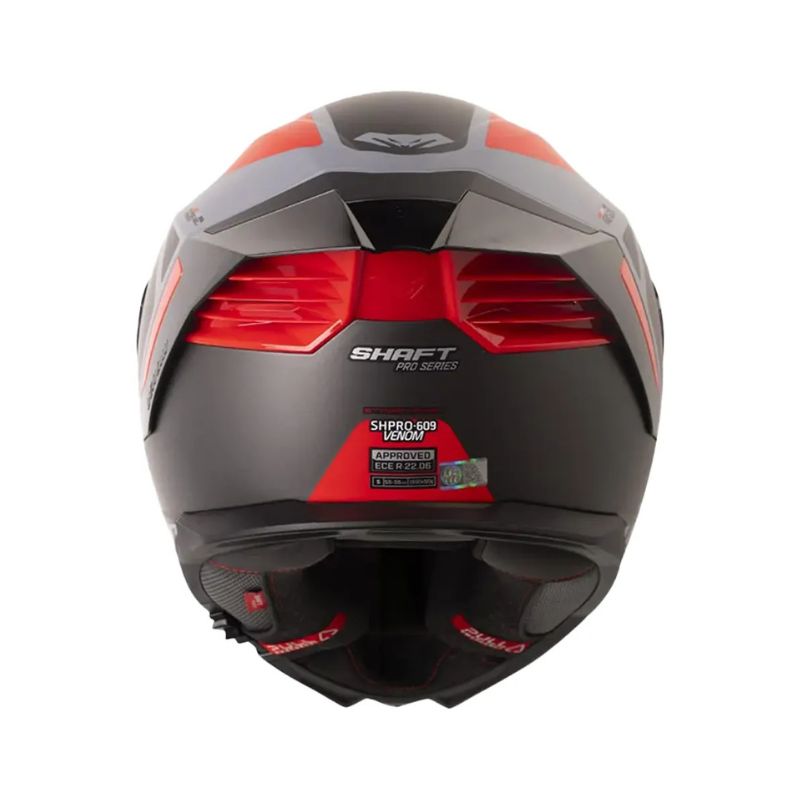 CASCO SHAFT SH-609 PRO VENOM STREETFORM MATE GRIS NEGRO