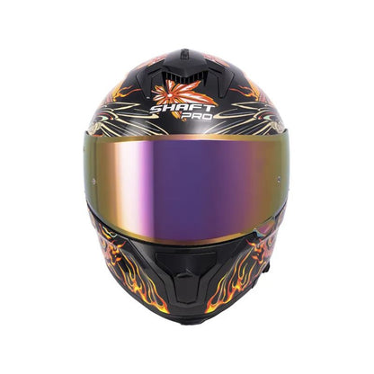 CASCO SHAFT SH-610DV EVO PRO RESURGIMIENTO NEGRO NARANJA