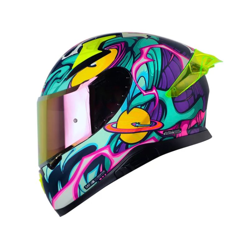 CASCO SHAFT SH-612DV PRO THE ABISAL MATE AZUL AMARILLO NEON