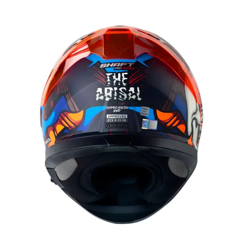 CASCO SHAFT SH-612DV PRO THE ABISAL MATE NEGRO AZUL IRIDIUM