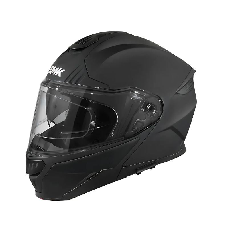 CASCO SMK GULLWING SOLID MATE NEGRO – American Motos Colombia