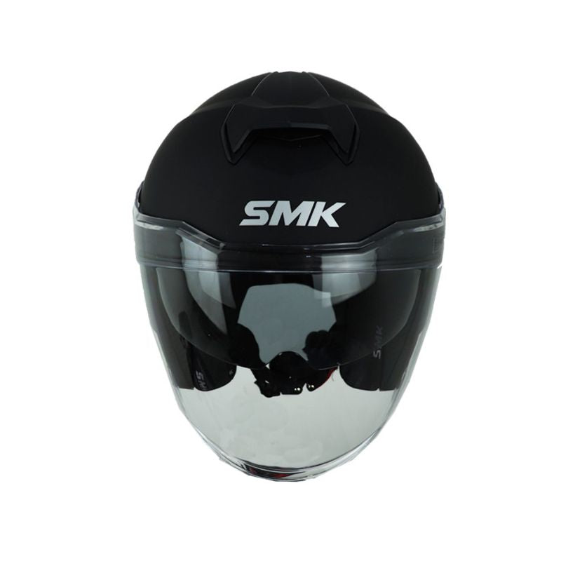 CASCO SMK STREEM GTJ SOLID MATE NEGRO