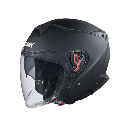 CASCO SMK STREEM GTJ SOLID MATE NEGRO