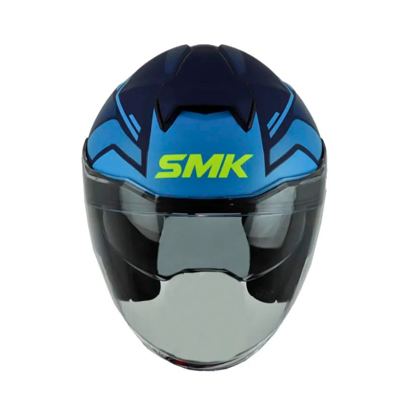 CASCO SMK STREEM GTJ TOURER MATE AZUL