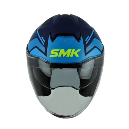 CASCO SMK STREEM GTJ TOURER MATE AZUL