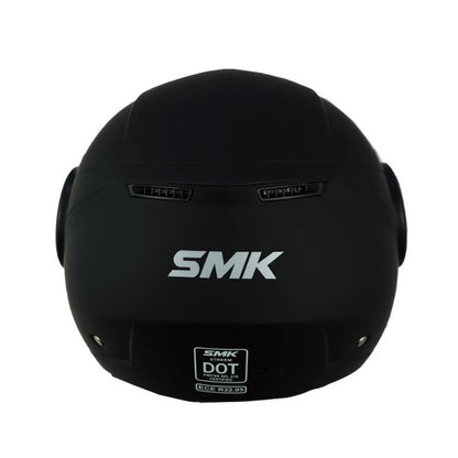 CASCO SMK STREEM SOLID MATE NEGRO