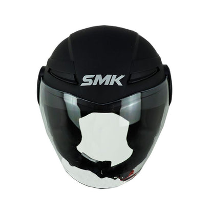 CASCO SMK STREEM SOLID MATE NEGRO