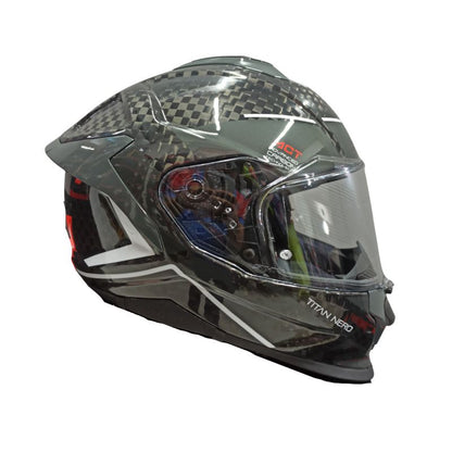 CASCO SMK TITAN CARBON NERO NEGRO GRIS