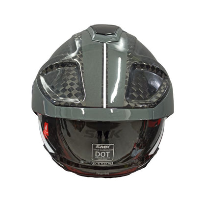 CASCO SMK TITAN CARBON NERO NEGRO GRIS