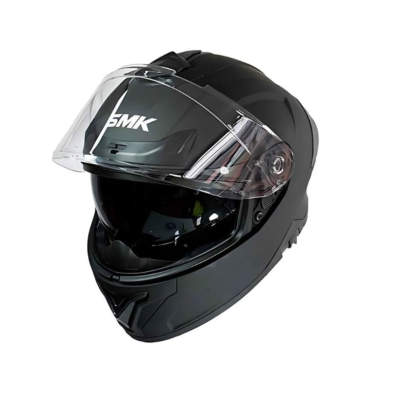 CASCO SMK TYPHOON SOLID MATE NEGRO