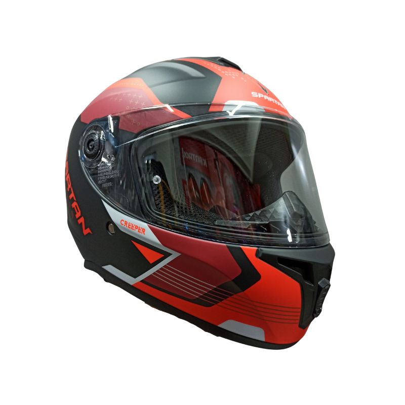 CASCO SPARTAN DRAKEN S CREEPER ROJO