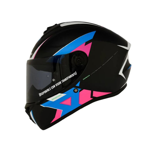 CASCO SPARTAN DRAKEN S FRANTIC MATE AZUL ROSADO