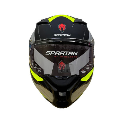CASCO SPARTAN FENIX ORK MATE AMARILLO NEON