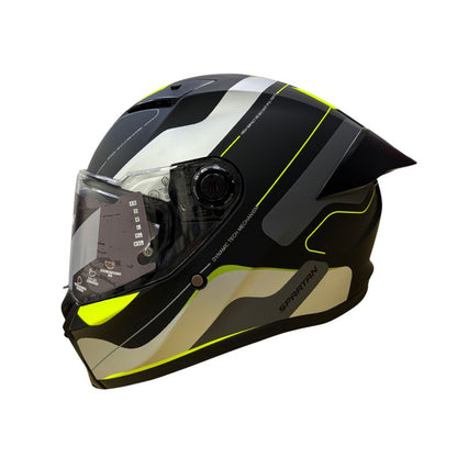 CASCO SPARTAN FENIX ORK MATE AMARILLO NEON