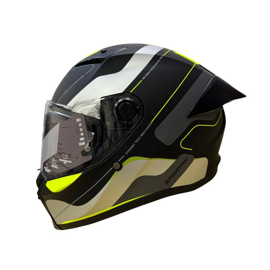 CASCO SPARTAN FENIX ORK MATE AMARILLO NEON