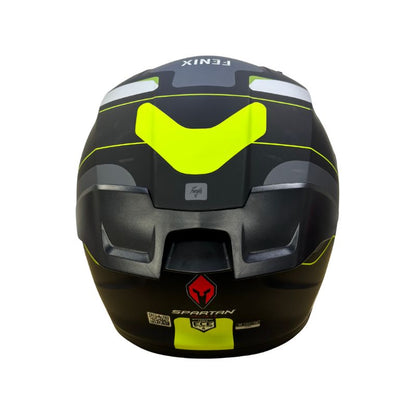 CASCO SPARTAN FENIX ORK MATE AMARILLO NEON