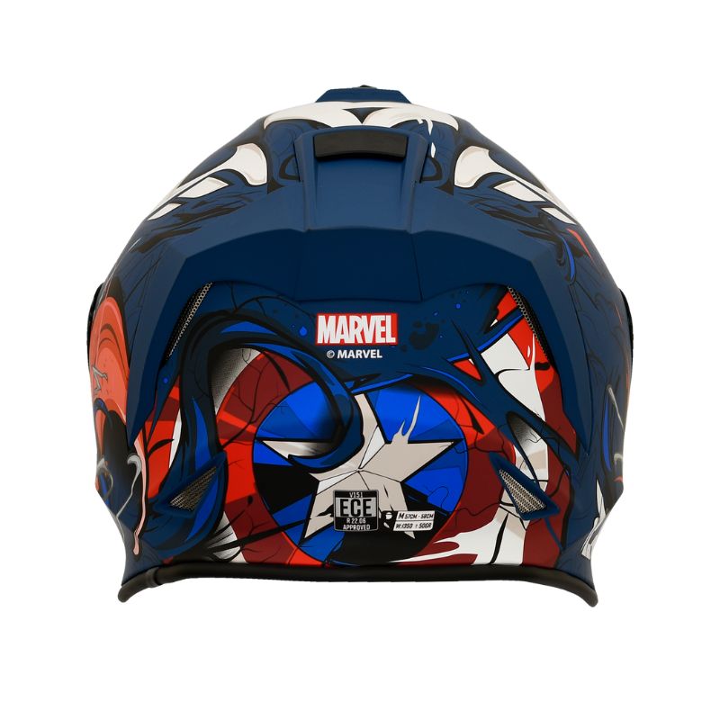 CASCO X-SPORTS V151 CAPITAN AMERICAN – American Motos Colombia
