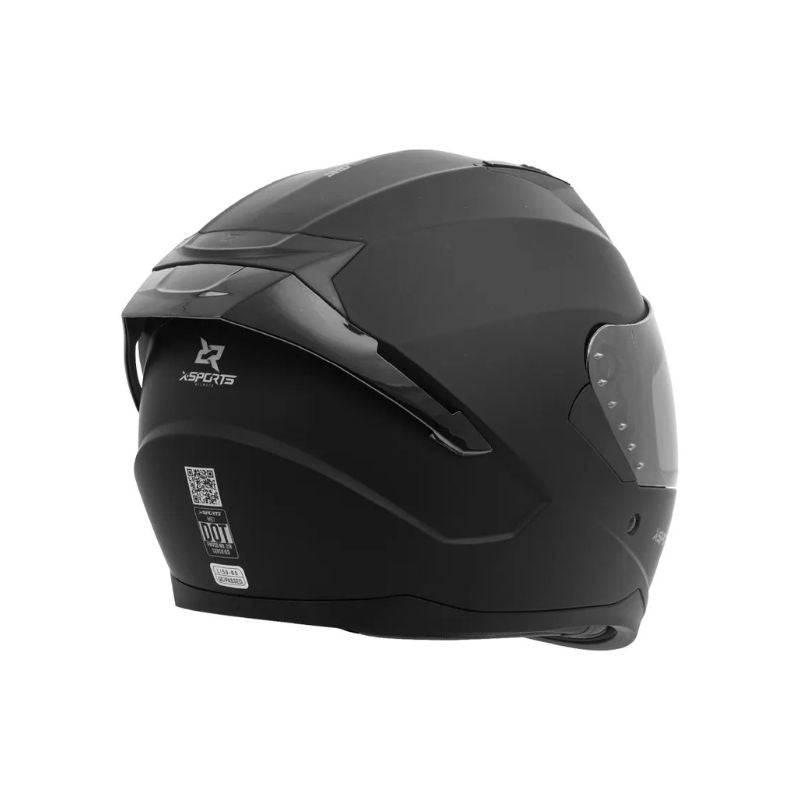 CASCO X-SPORTS M67 SOLID MATE NEGRO
