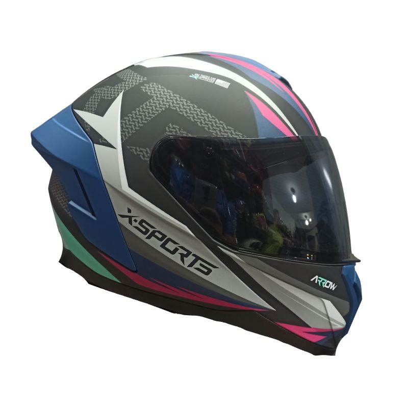 CASCO X-SPORTS M75 ARROW MATE ROSADO
