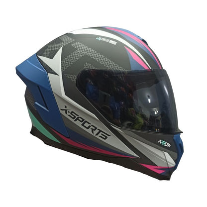 CASCO X-SPORTS M75 ARROW MATE ROSADO
