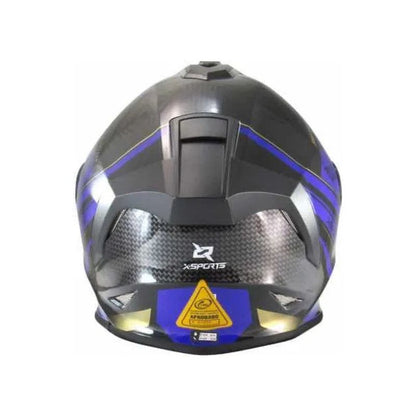 CASCO X-SPORTS V151 BRIGTH NEGRO MORADO