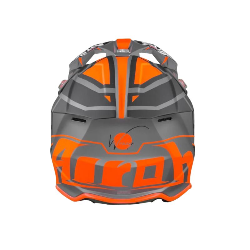 CASCO AIROH WRAAP MOOD MATE NARANJA