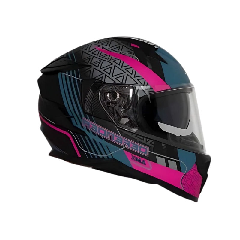 CASCO AMX DEFENDER XOOM MATE AZUL ROSADO