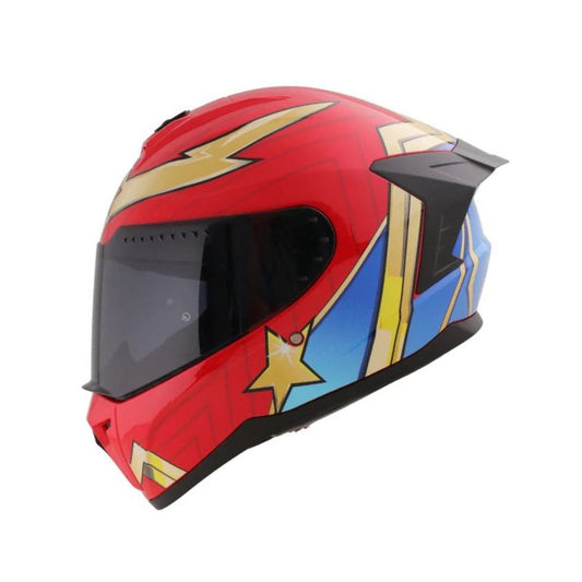 CASCO EDGE EXTREME WONDER WOMAN ROJO