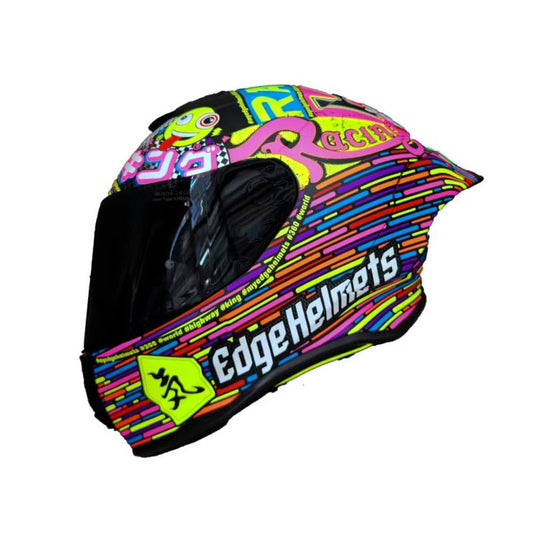 CASCO EDGE SHANGHAI 360 RACING MATE ROSADO