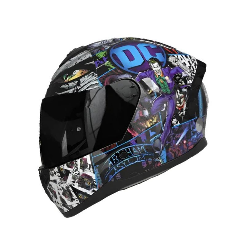 CASCO EDGE ZOOM PRO THE JOKER MATE NEGRO