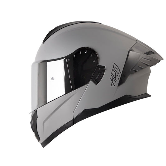CASCO HRO HRO-3480DV EVO SOLID MATE GRIS NEGRO VISOR IRIDIUM