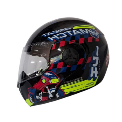 CASCO ICH ICH-3110S ERACER NEGRO AMARILLO NEON