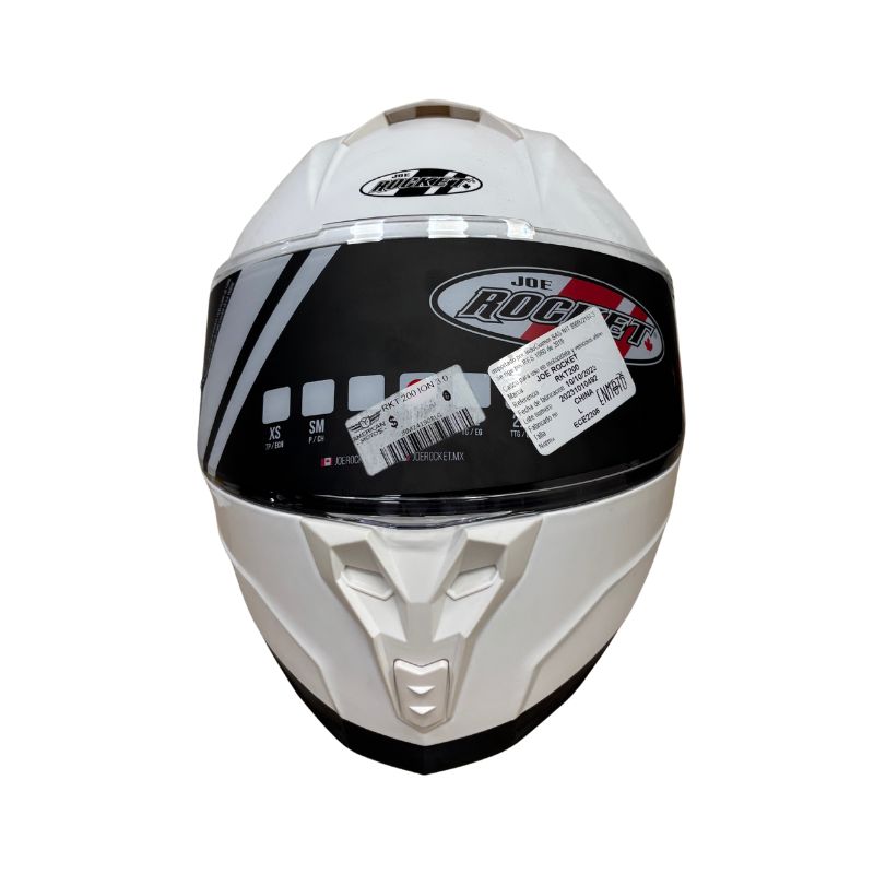 CASCO JOE ROCKET RKT-200 ION 3.0 BLANCO