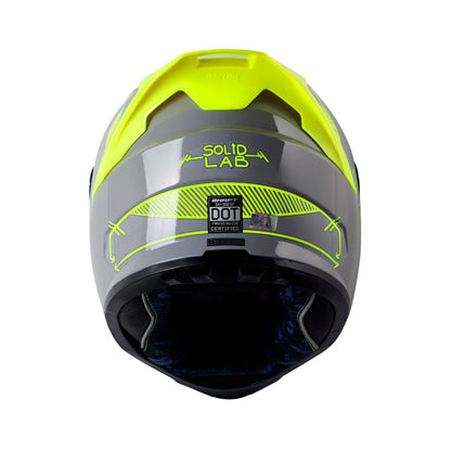 CASCO SHAFT SH-502SP SOLID LAB MATE GRIS OSCURO AMARILLO