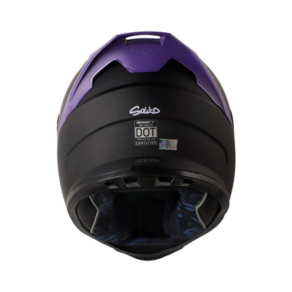 CASCO SHAFT SH-502SP SOLID MATE NEGRO MORADO CLARO V.MORADO