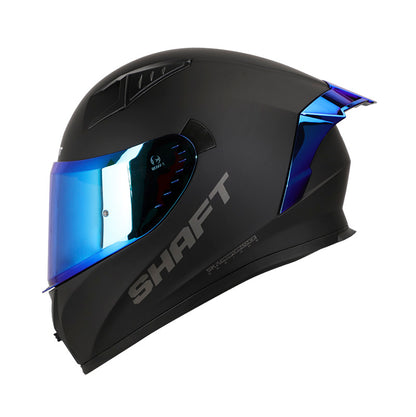 CASCO SHAFT SH-526SP EVO SOLID MATE NEGRO AZUL IRIDIUM
