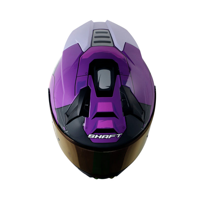 CASCO SHAFT SH-560 CHIEF MORADO PLATA VISOR IRIDIUM MORADO