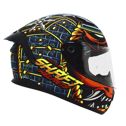 CASCO SHAFT SH-582SP TADAKAT SU MATE NEGRO NARANJA NEON